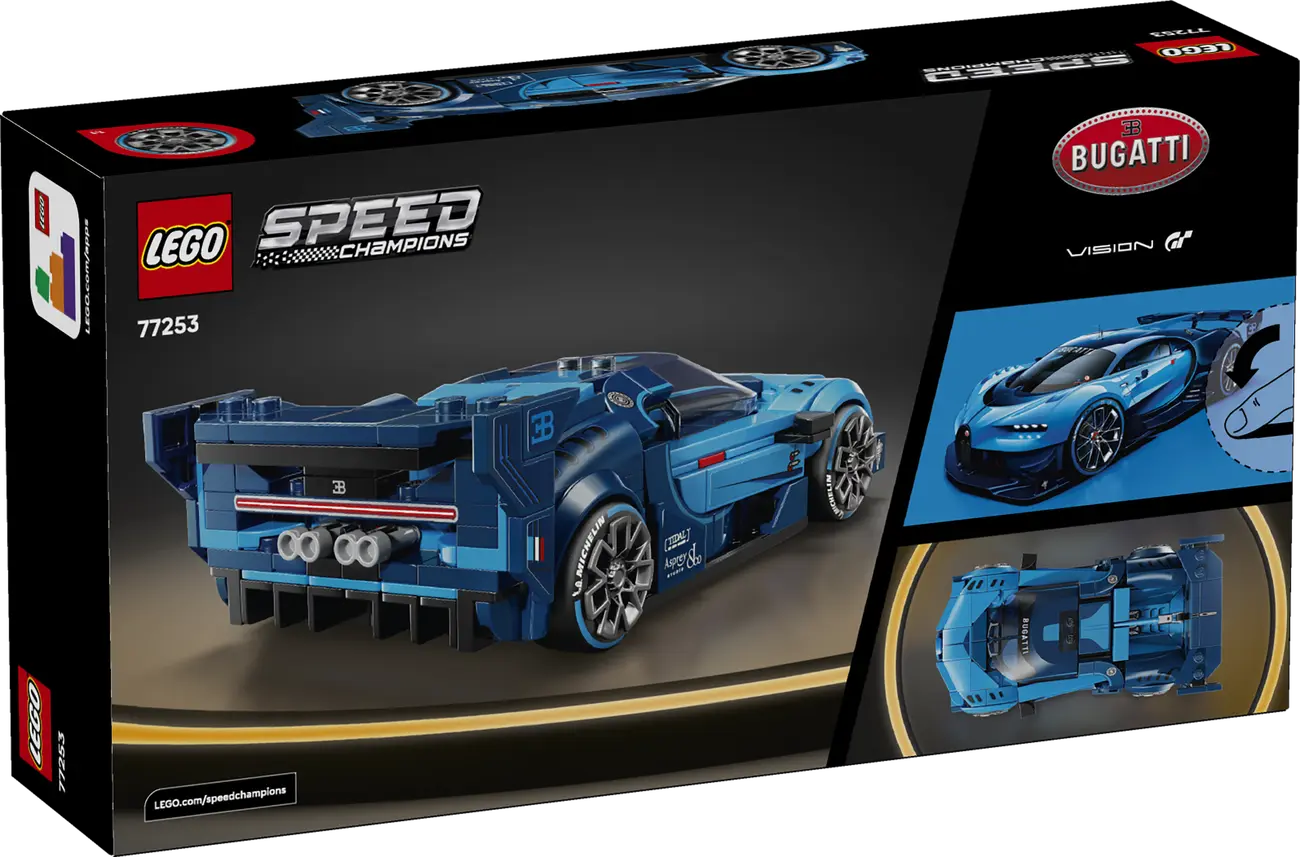 LEGO Speed Champions Bugatti Vision Gran Turismo Hypersportwagen (77253)