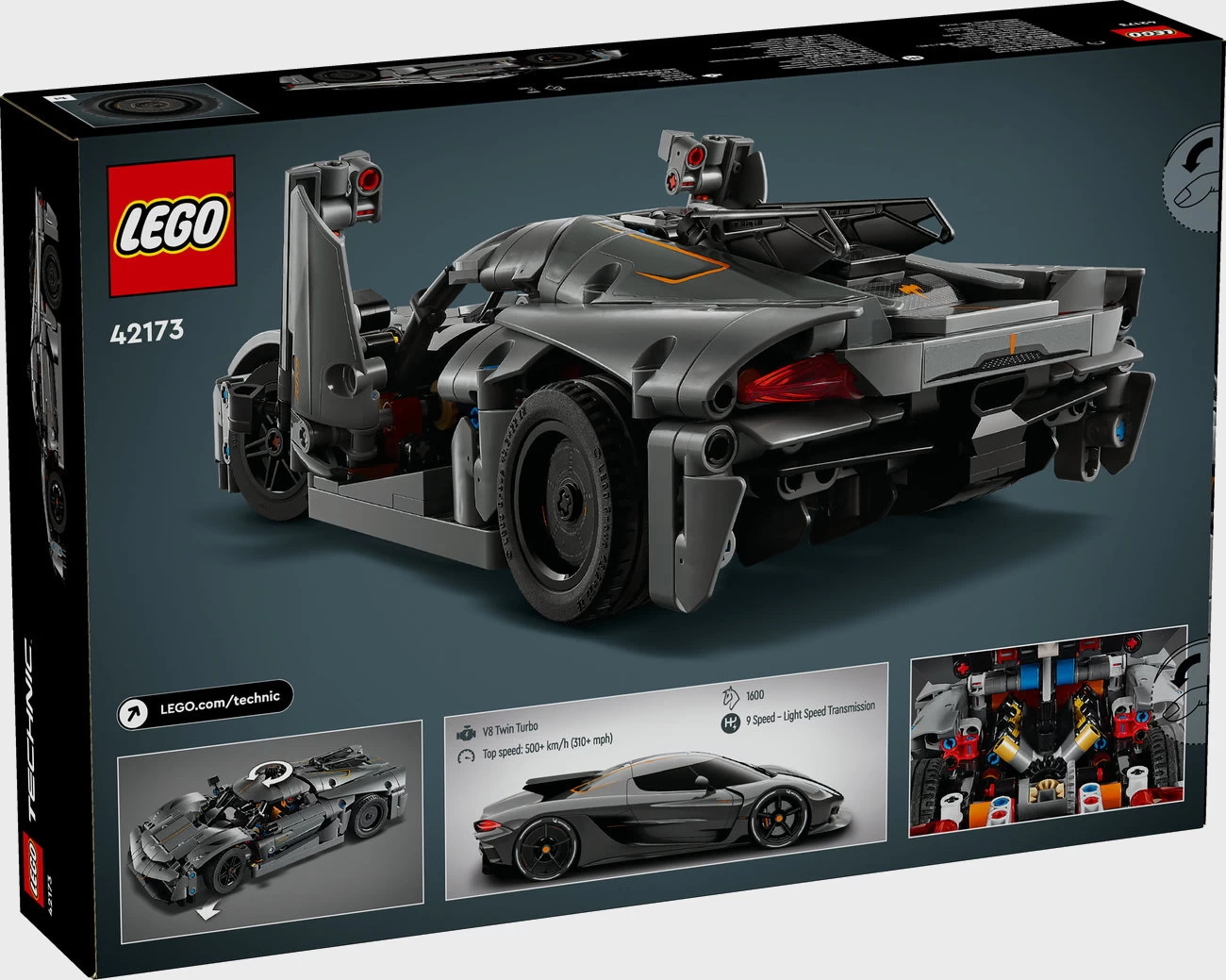 LEGO Technic 42173 - Koenigsegg Jesko Absolut Supersportwagen