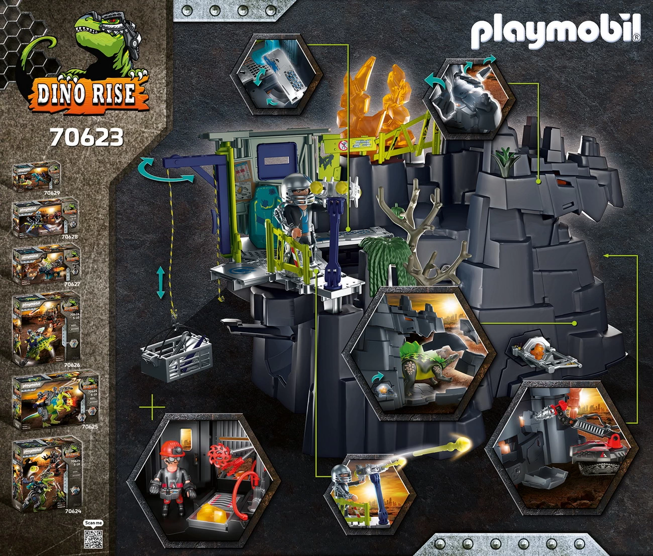 Playmobil 70623 - Dino Rock (Dino Rise)