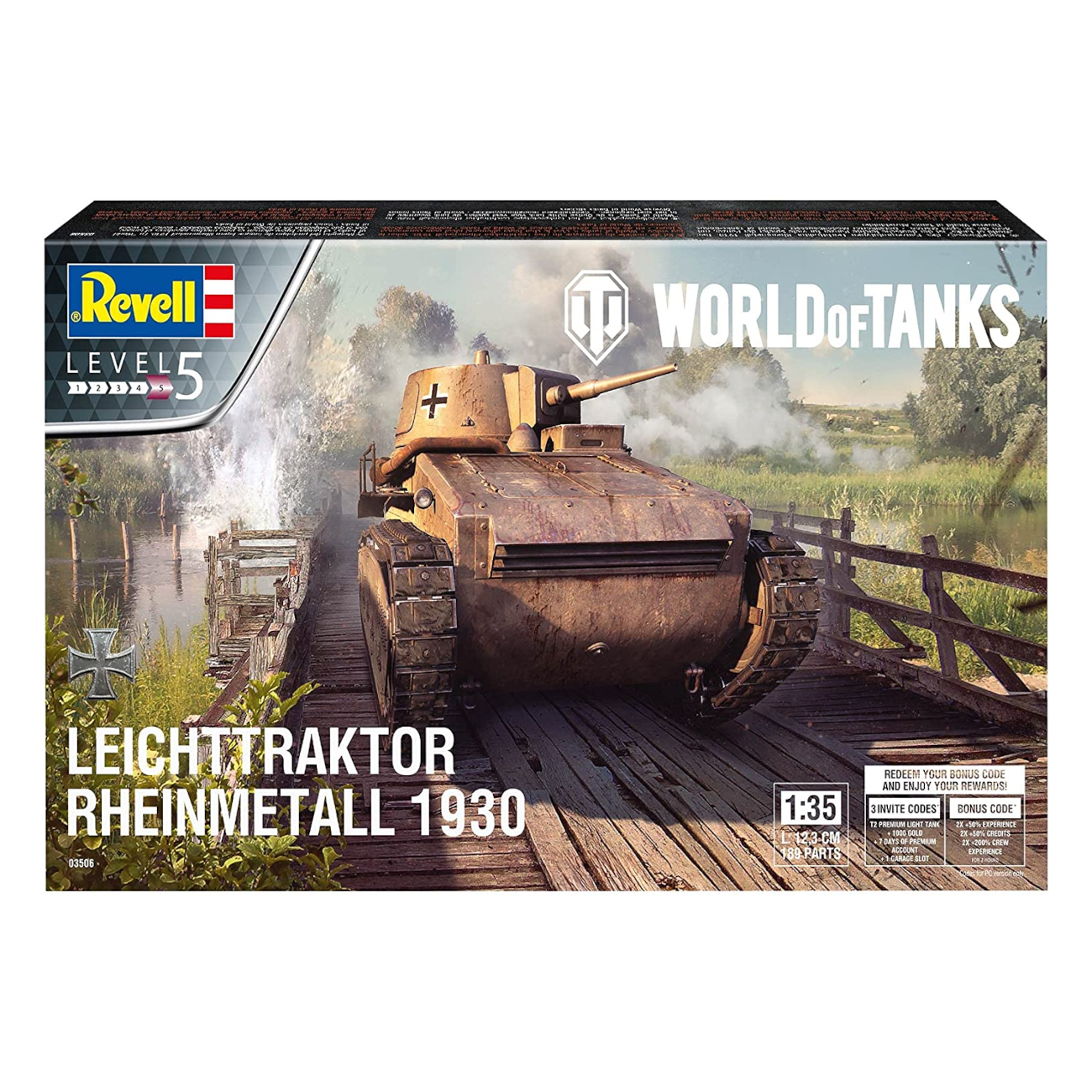 Revell 03506 - Leichttraktor Rheinmetall 1930 World of Tanks