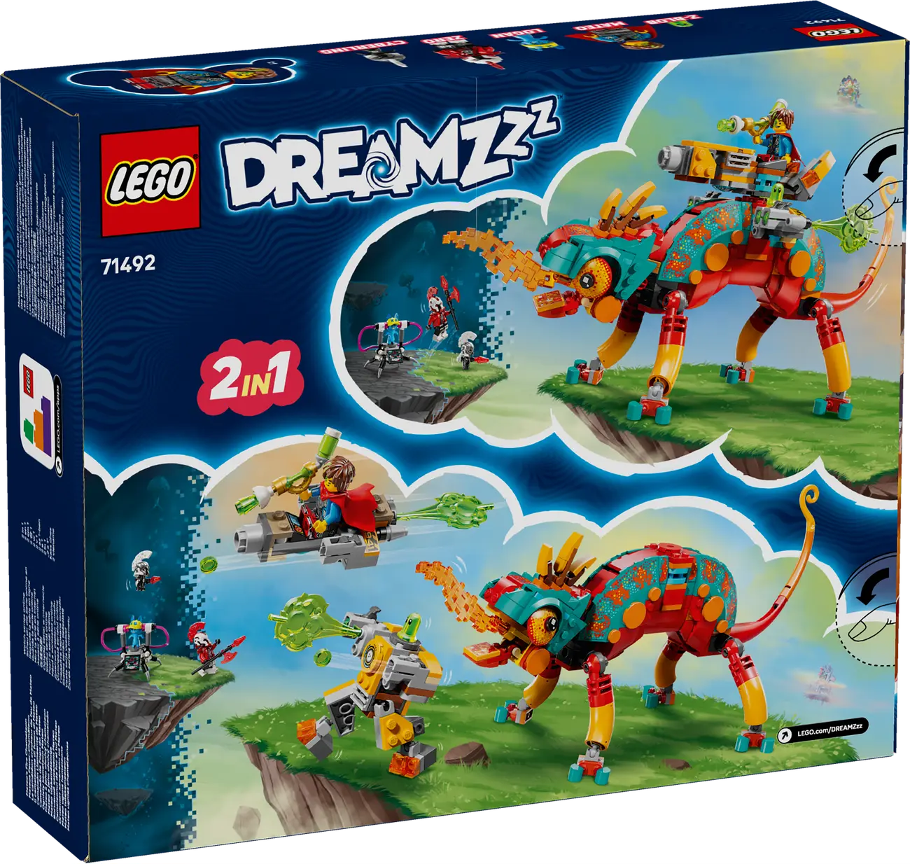 LEGO DREAMZzz 71492 - Mateos Feuer-Chamäleon