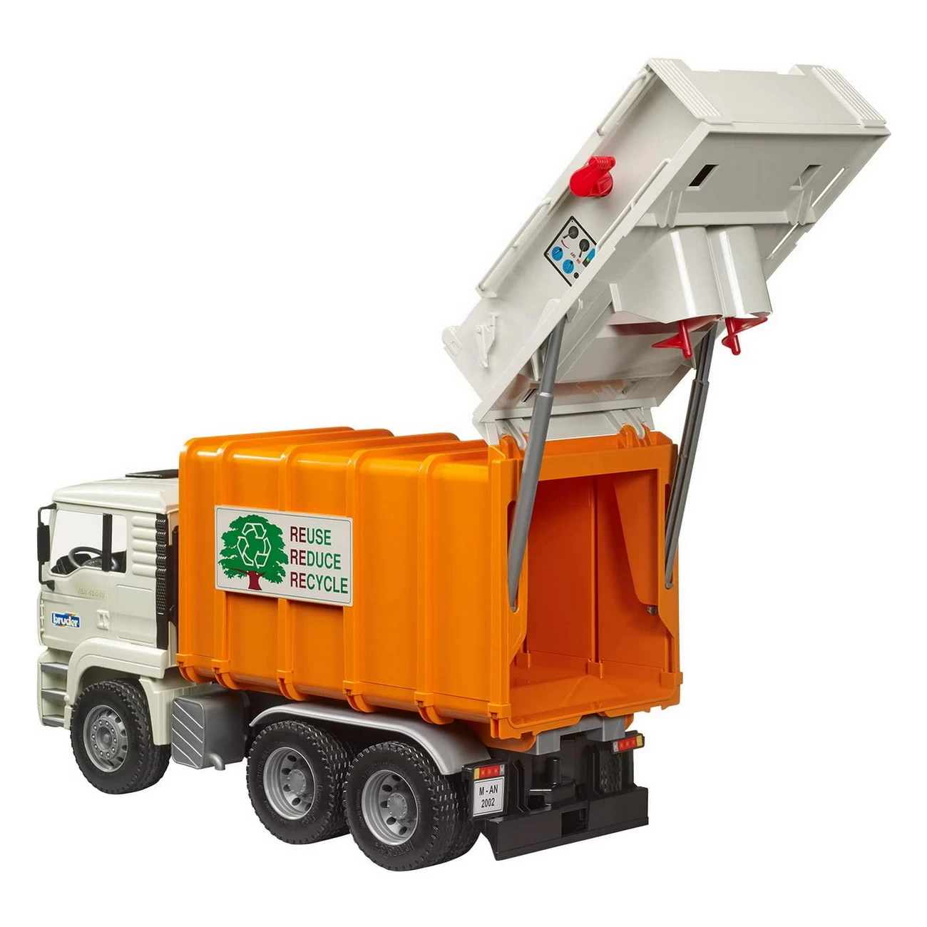 BRUDER 02772 - MAN TGS Müll-LKW Hecklader