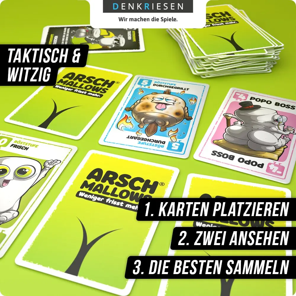 ARSCHMALLOWS - weniger frisst mehr (DENKRIESEN)