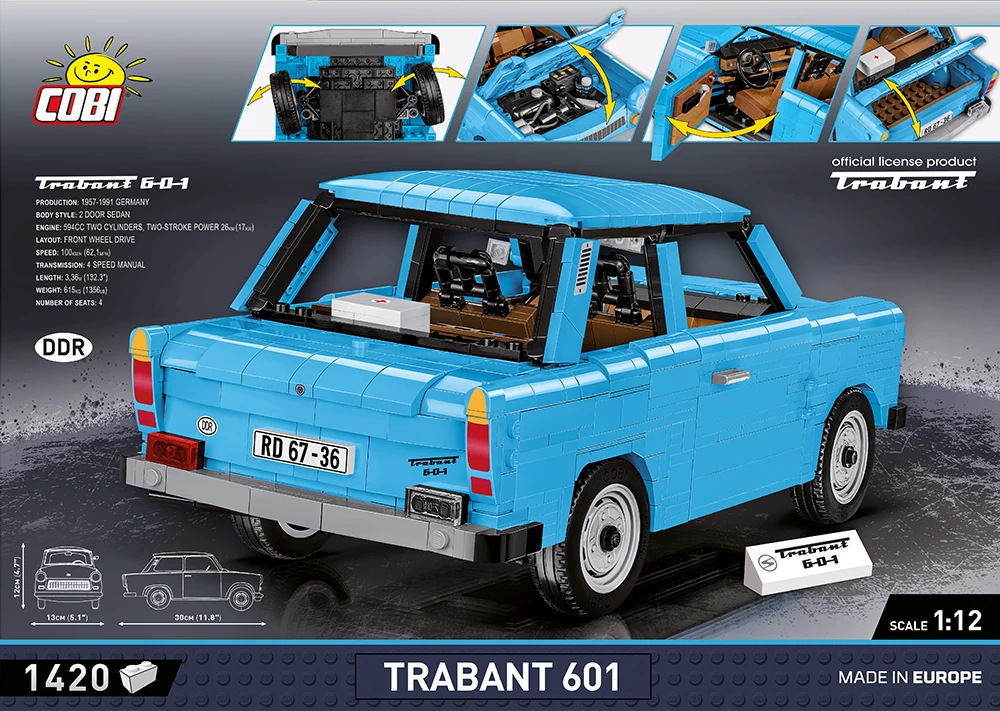 COBI - Trabant 601 S (24331) - Bausteine kaufen
