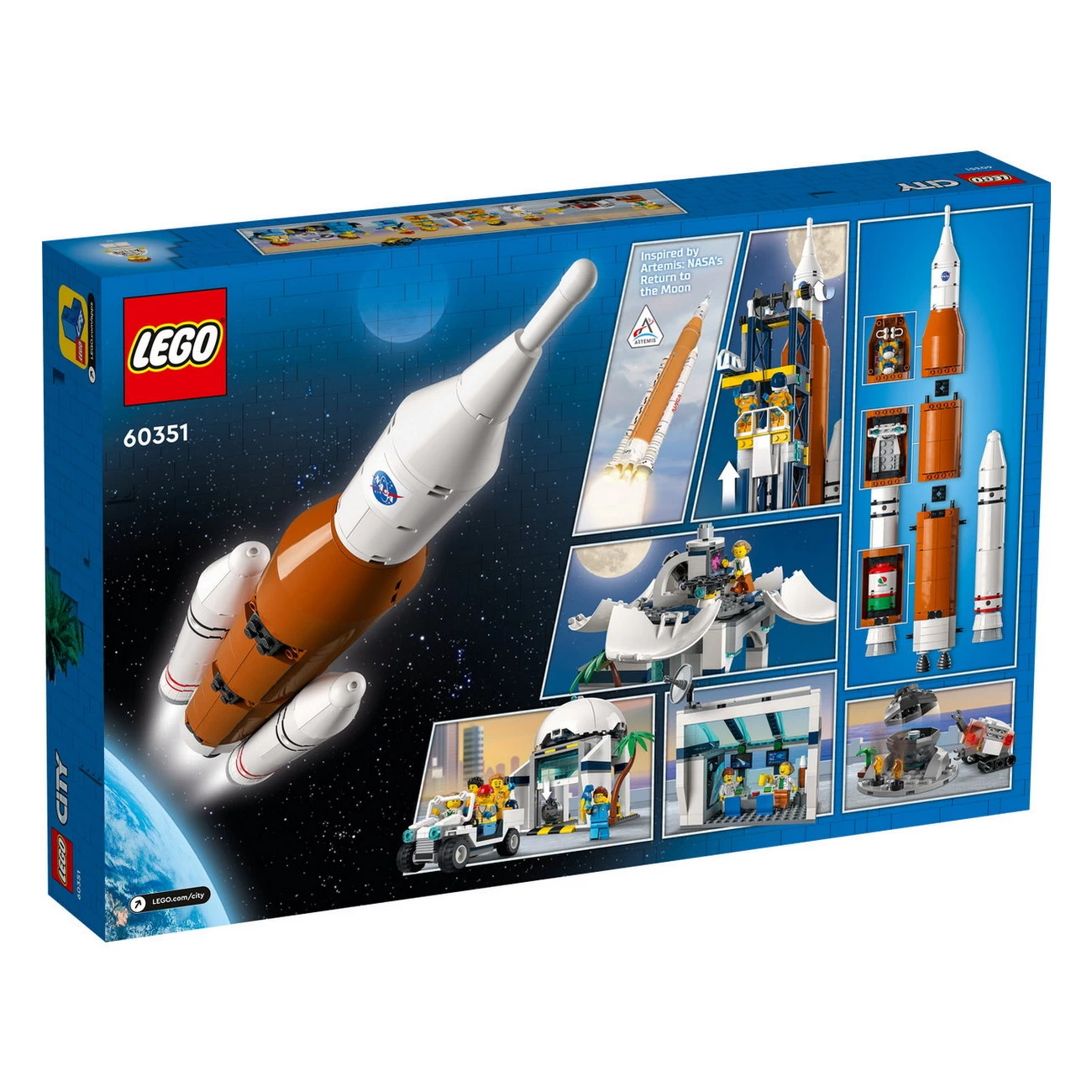 LEGO City 60351 - Raumfahrtzentrum
