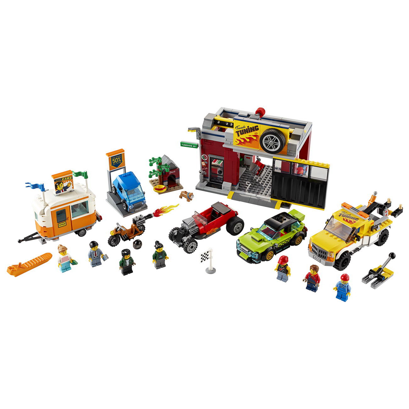 LEGO City - Tuning-Werkstatt - 60258