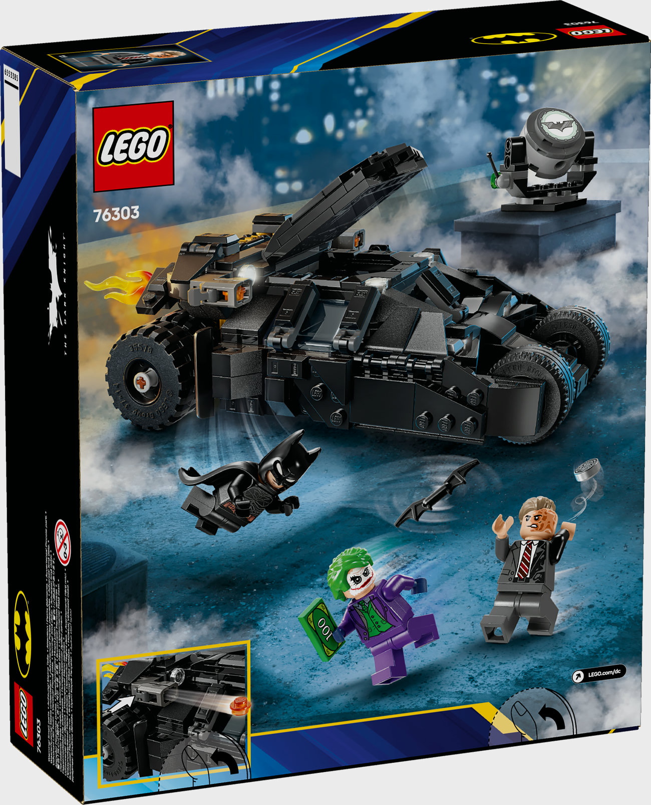 LEGO DC 76303 - Batman Tumbler vs Two-Face & The Joker