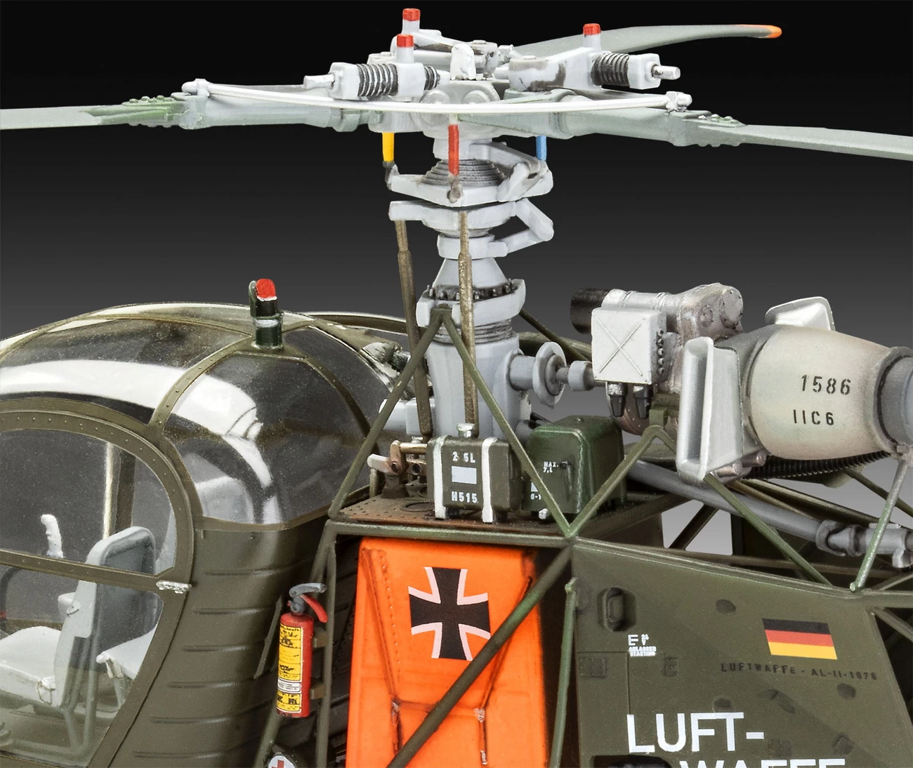 Revell 03804 - Alouette II - Hubschrauber Modell