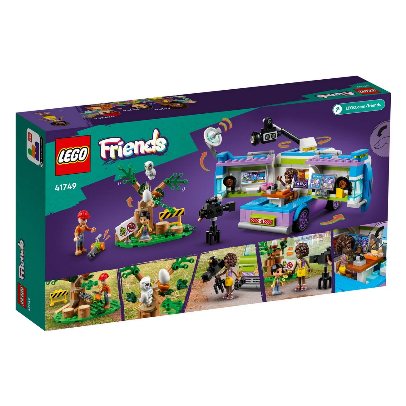 LEGO Friends 41749 - Nachrichtenwagen