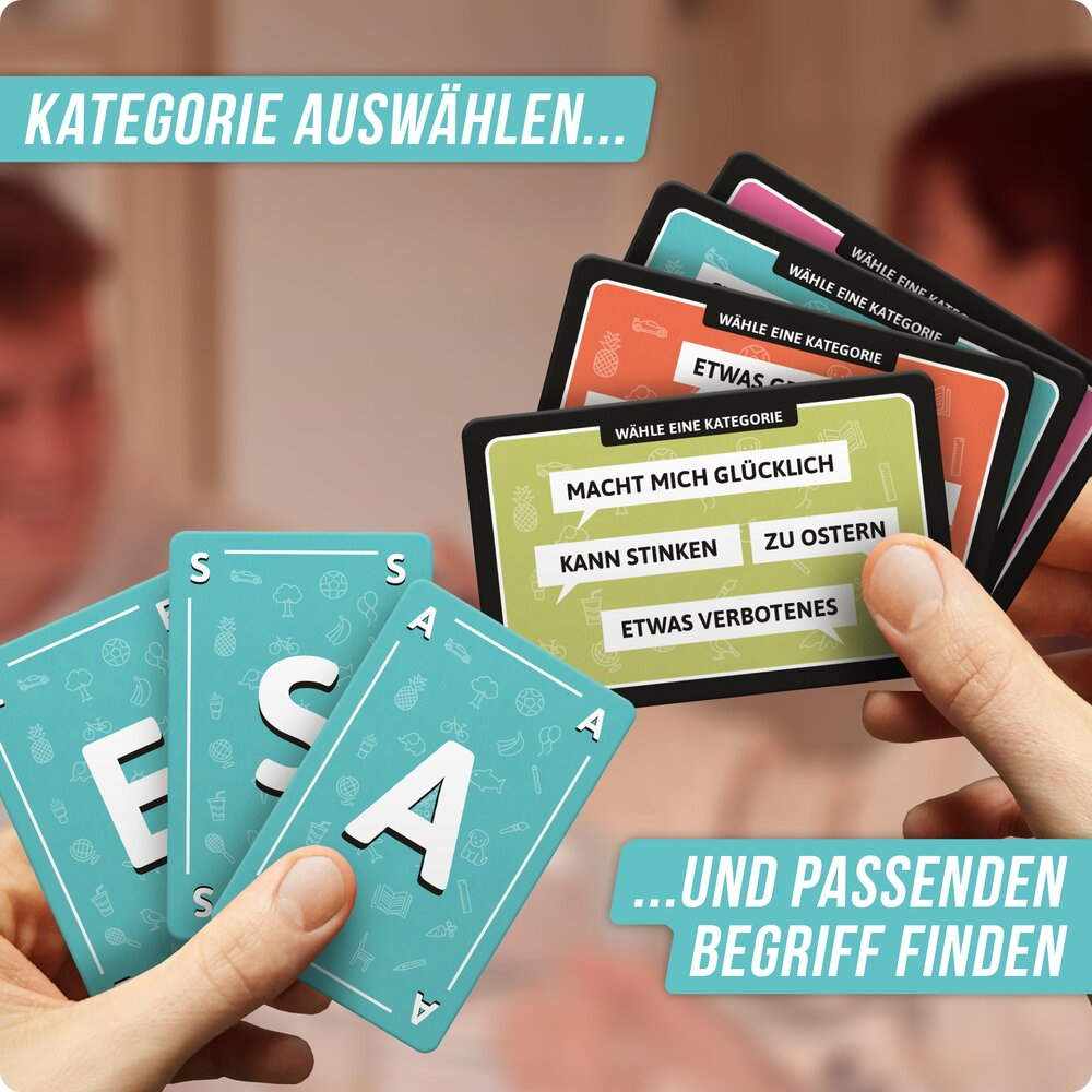 Junior Kartenspiel - STADT LAND VOLLPFOSTEN (DENKRIESEN)