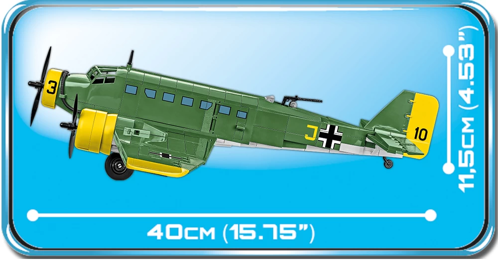 COBI - Junkers Ju 52 3m (Unternehmen Merkur Kreta 1942) (5710) - Bausteine kaufen