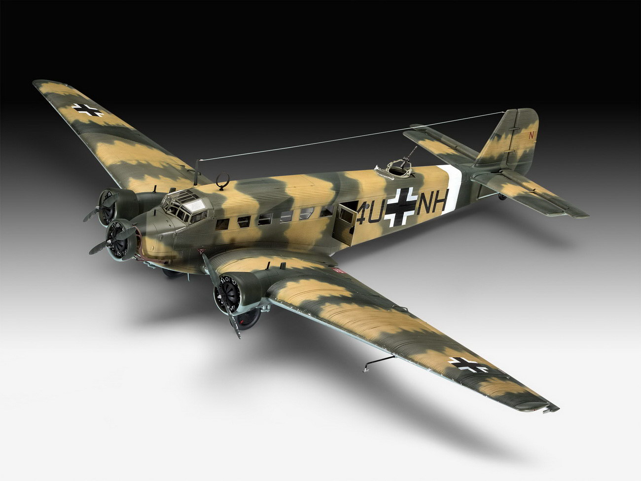 Revell 03918 - Junkers Ju5 - 3m Transport - Flugzeug Modell