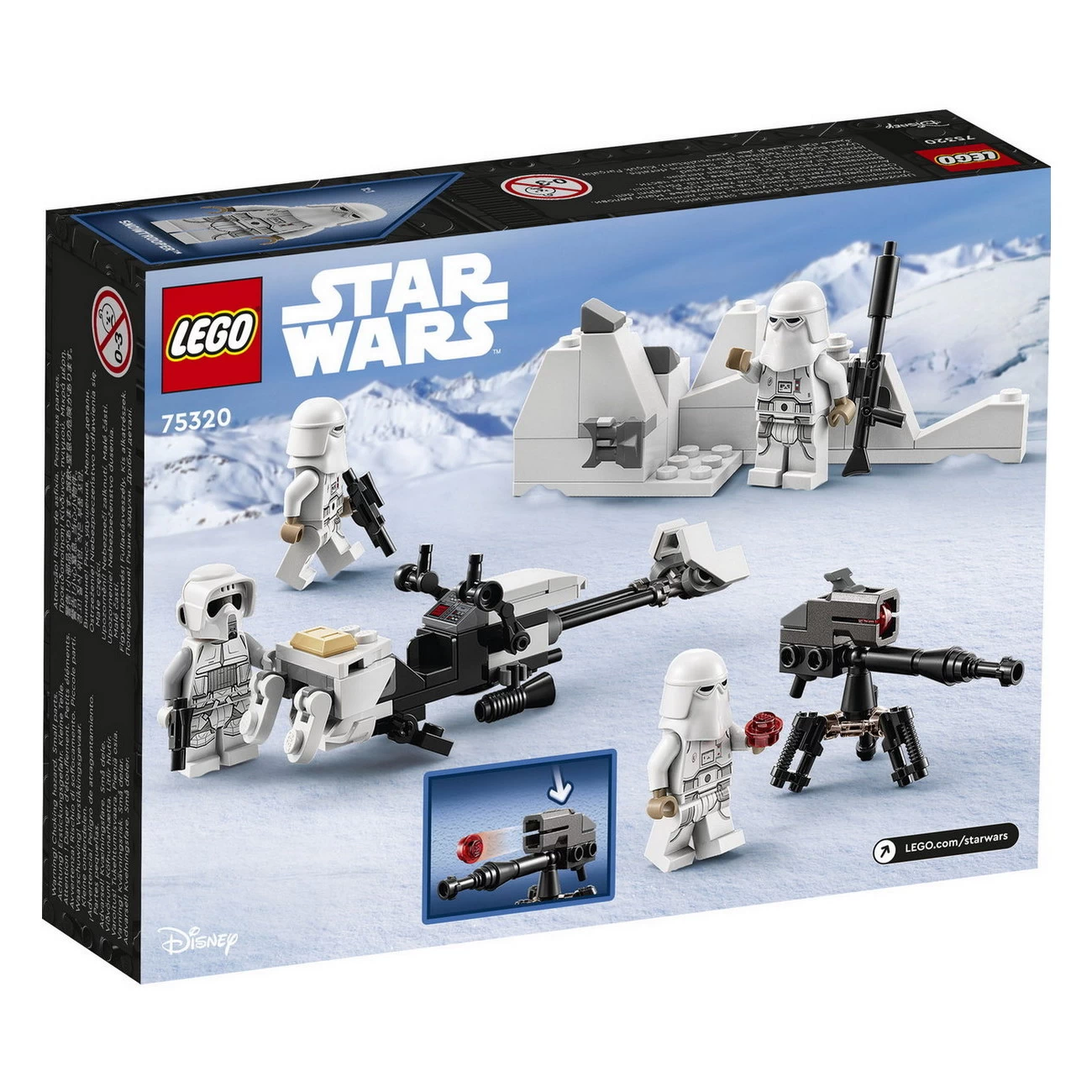 LEGO Star Wars 75320 - Snowtrooper Battle Pack