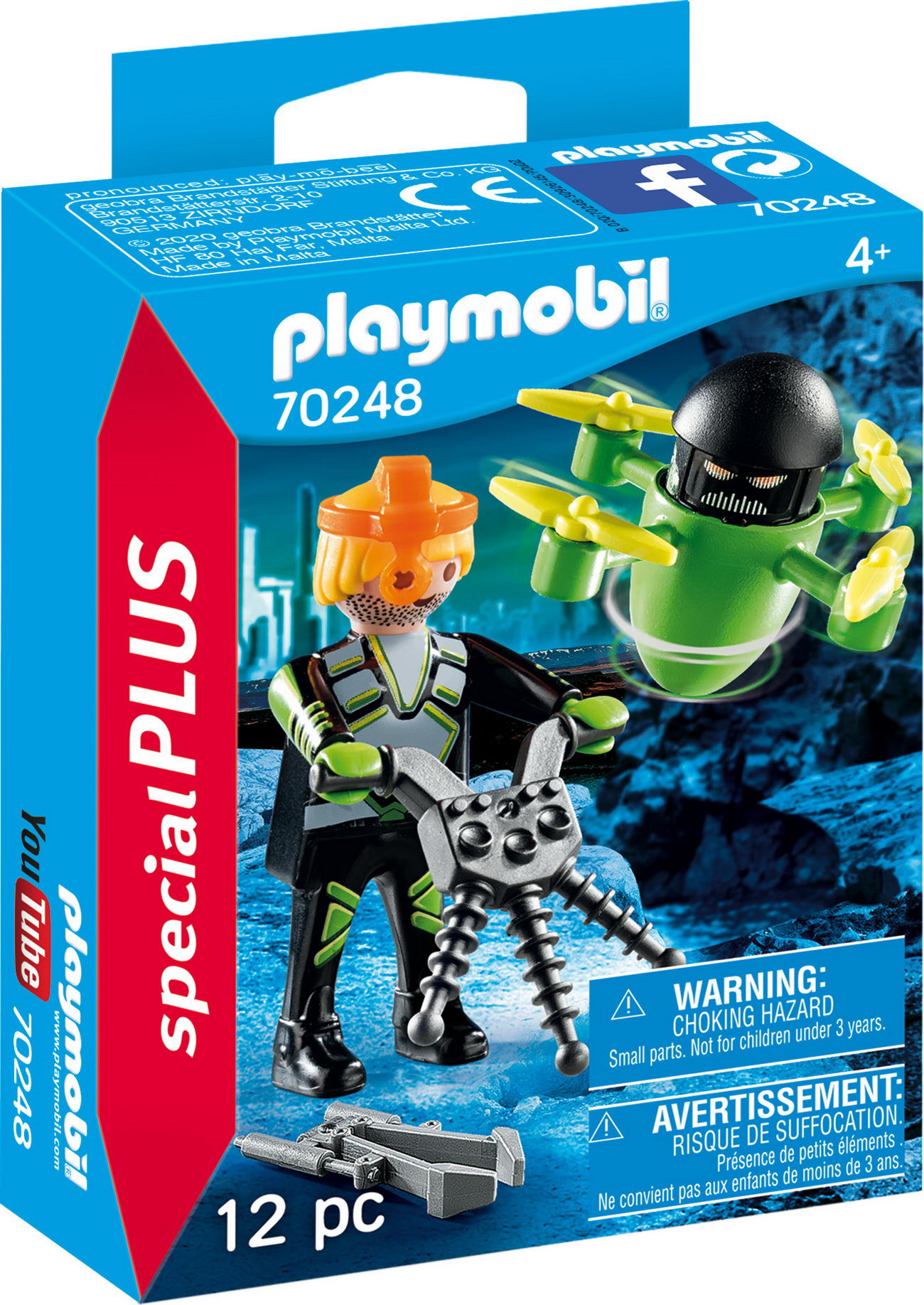 Playmobil 70248 - Agent mit Drohne - Special Plus