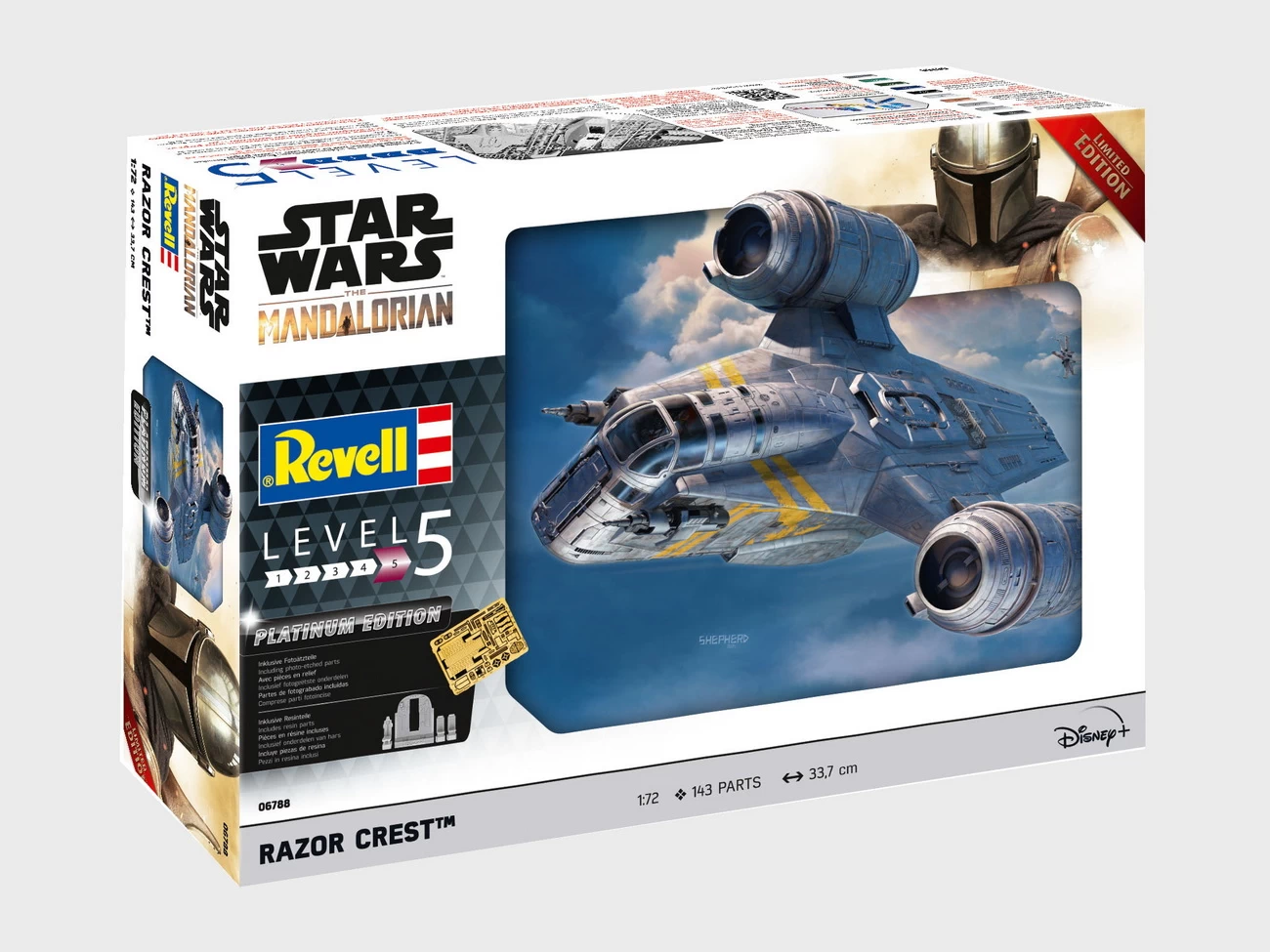 Revell 06788 - The Mandalorian Razor Crest Platinum Edition