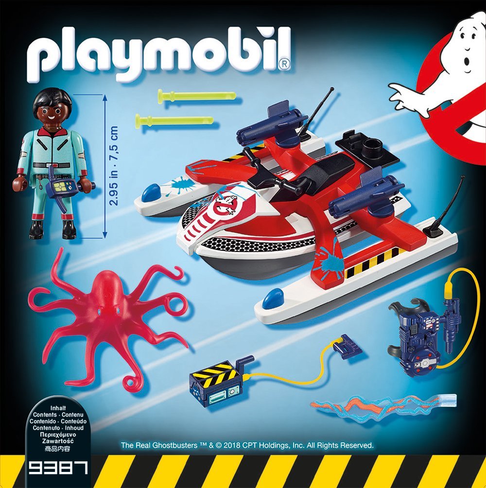 Playmobil 9387 - Zeddemore mit Aqua Scooter (Ghostbusters)