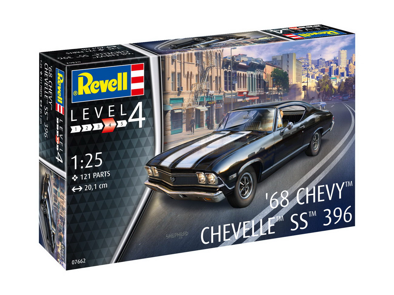 Revell 07662 - 1968 Chevy Chevelle SS 396 - Auto Modell