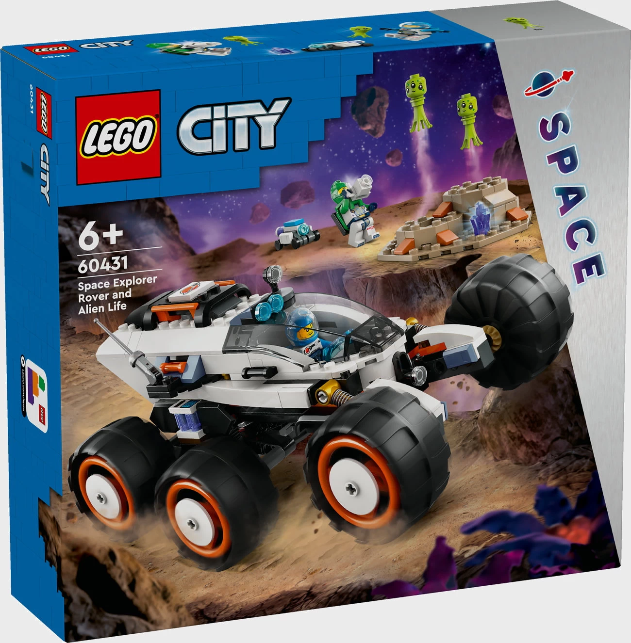 LEGO City 60431 - Weltraum-Rover mit Außerirdischen