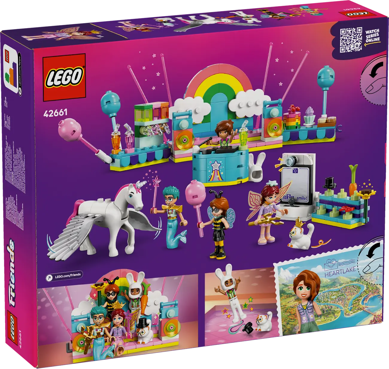LEGO Friends 42661 - Kostümparty mit Einhorn und Fee