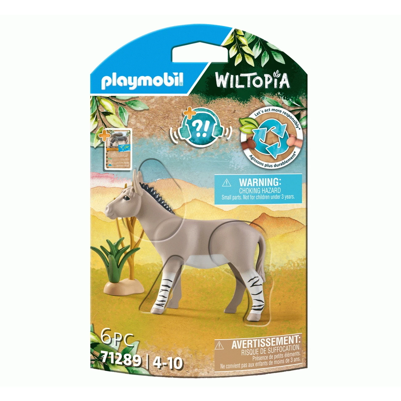 Playmobil 71289 - Afrikanischer Esel - WILTOPIA
