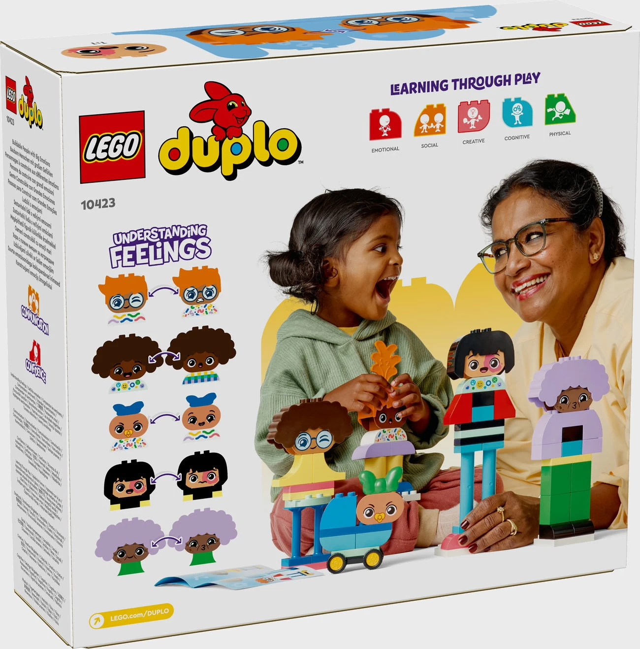 LEGO DUPLO 10423 - Baubare Menschen mit großen Gefühlen