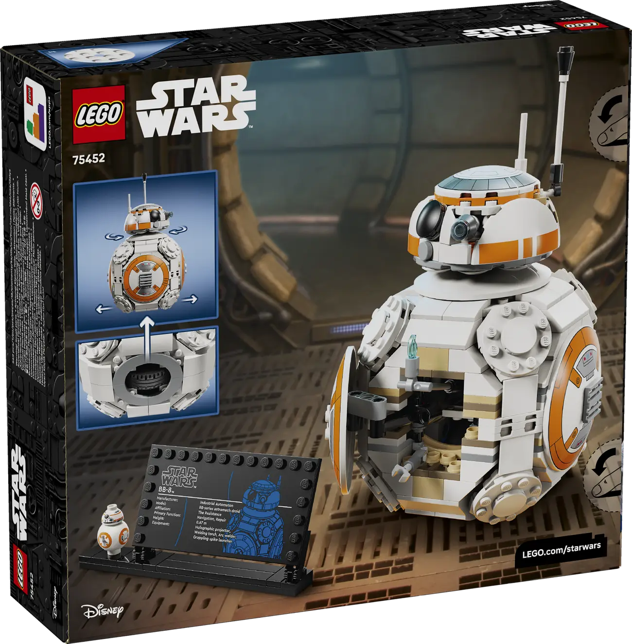 LEGO Star Wars  - Der Astromech-Droide BB-8 (75452)