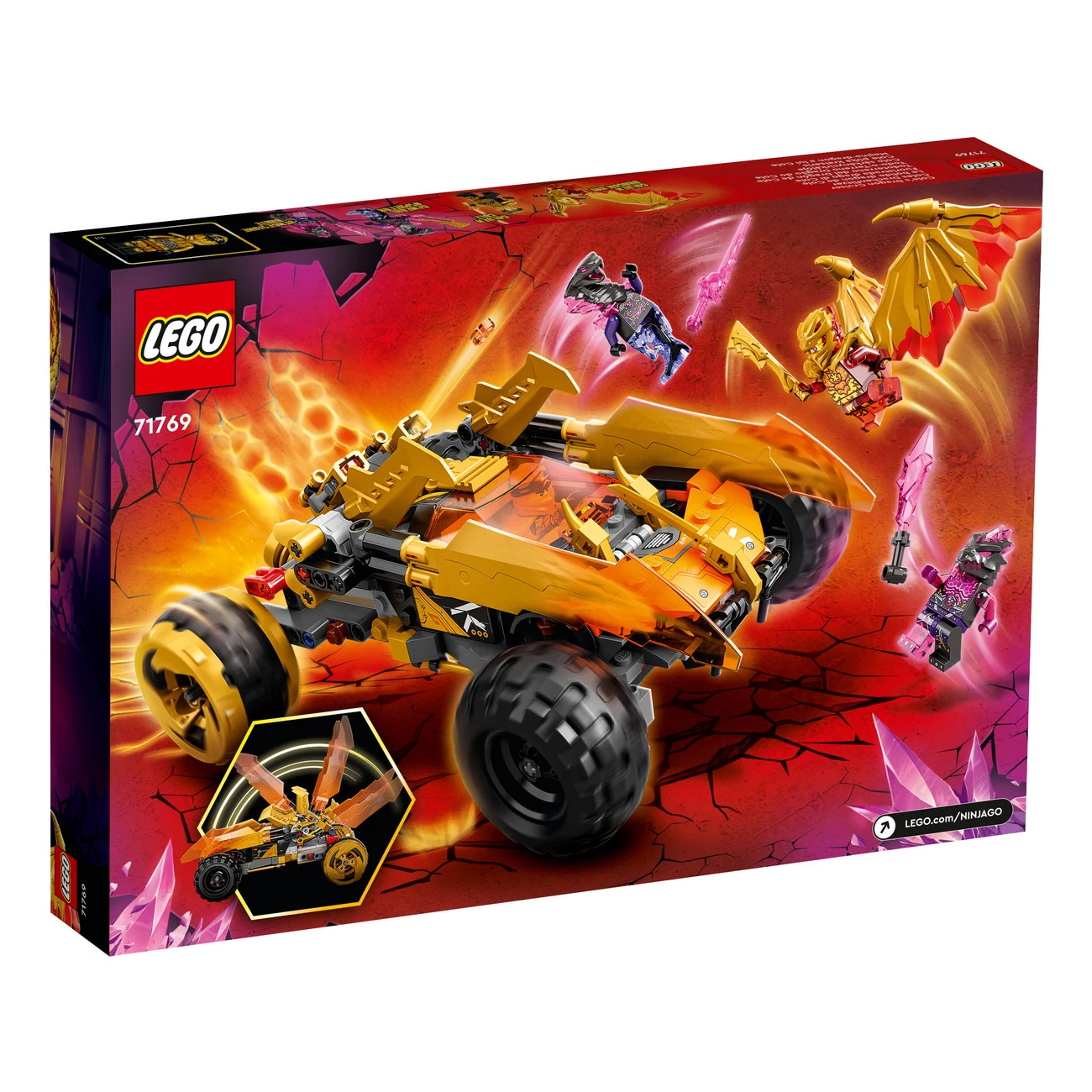 LEGO NINJAGO 71769 - Coles Drachen-Flitzer