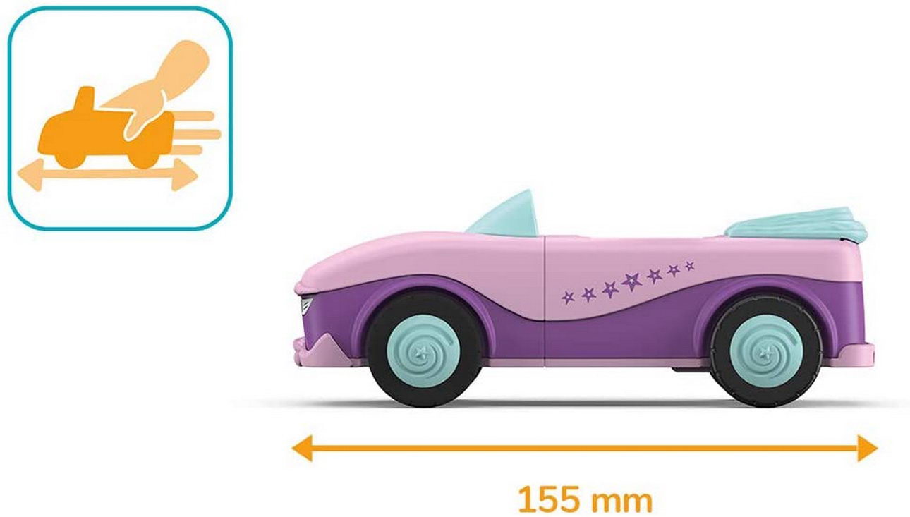 SIKU 0102 - Toddys - Betty Blinky - Auto rosa lila
