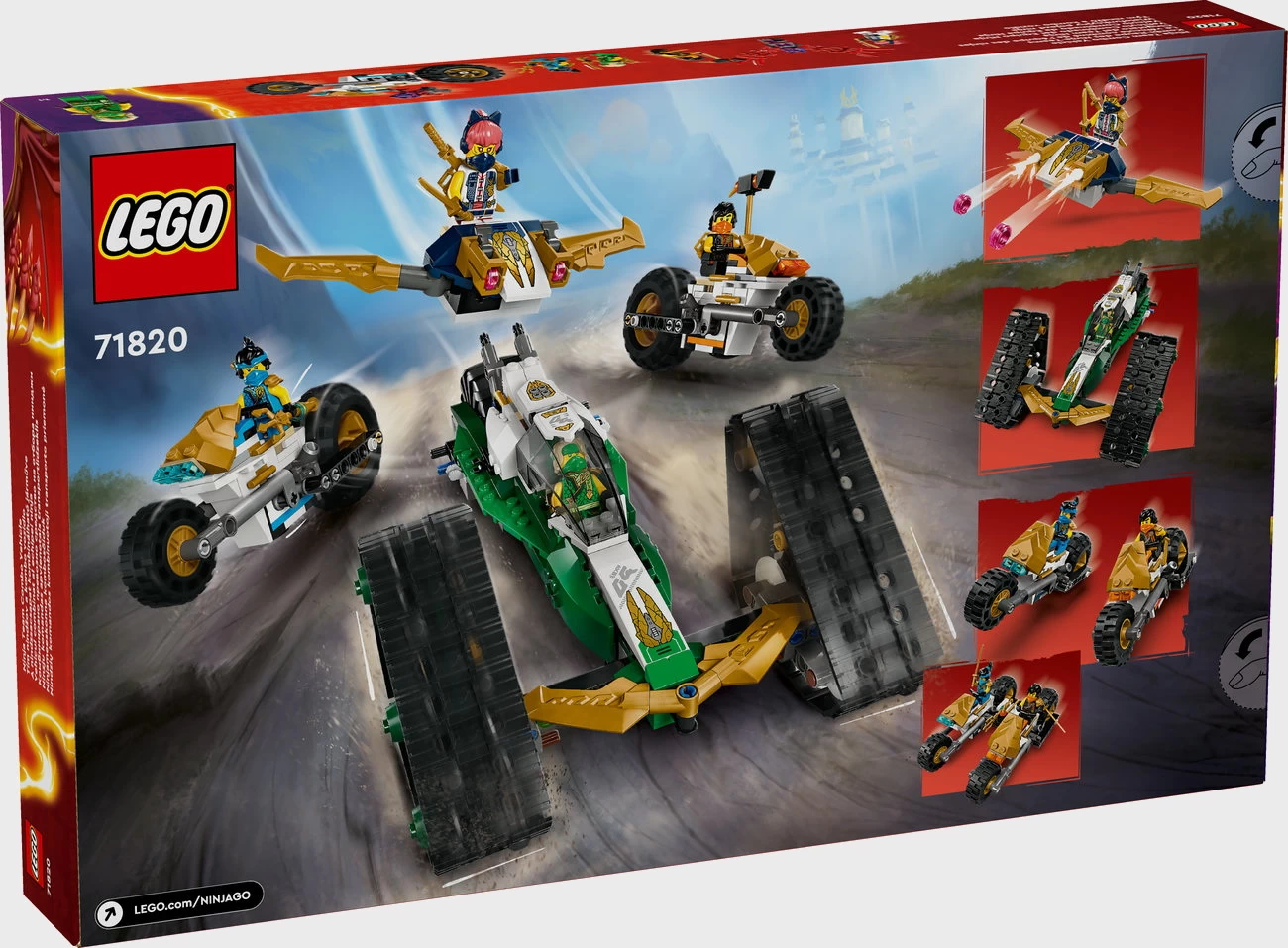 LEGO Ninjago 71820 - Kombi-Raupe des Ninja-Teams