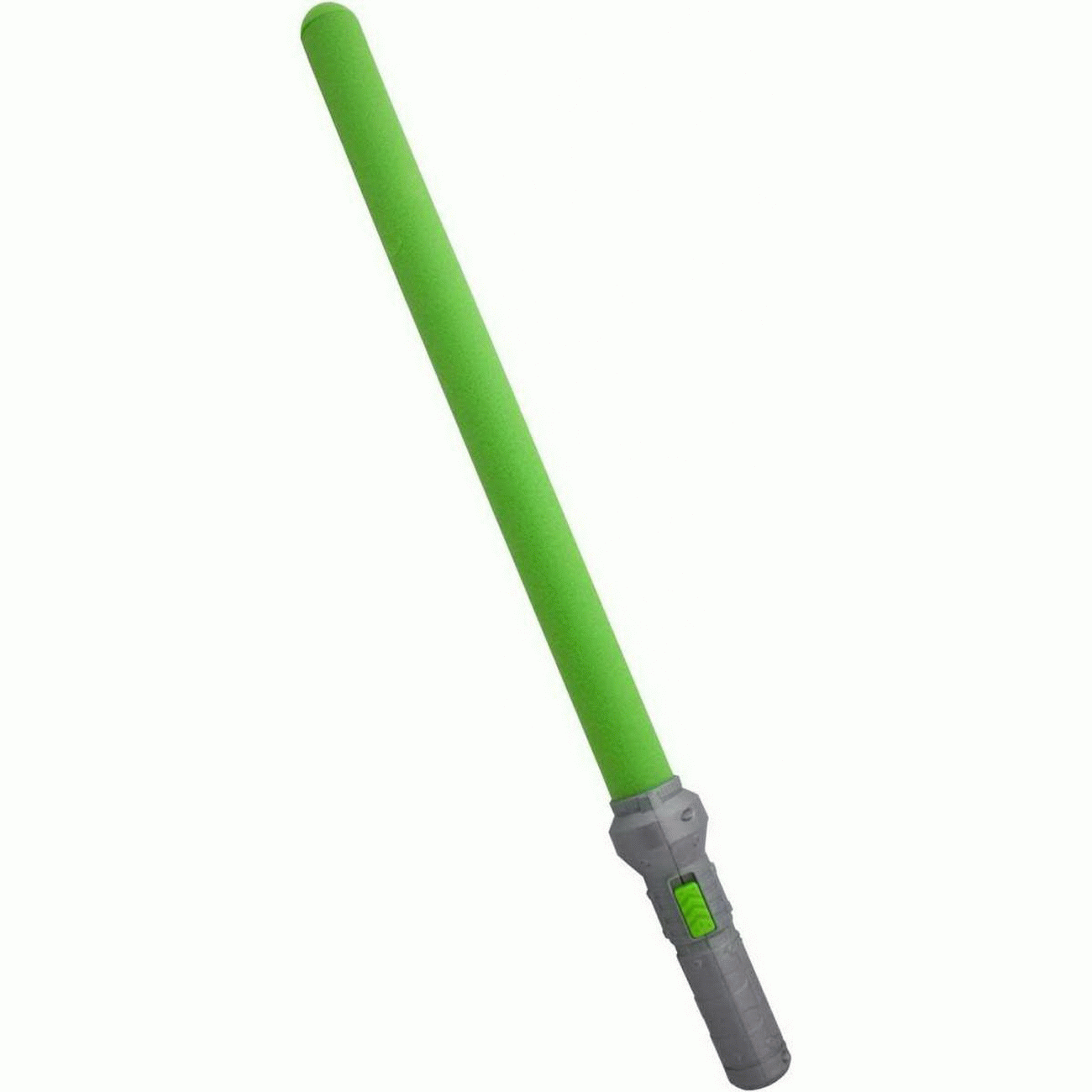 X-Shot Lichtschwert mit Beleuchtung - grün mit grauem Griff (Zuru 10012793)