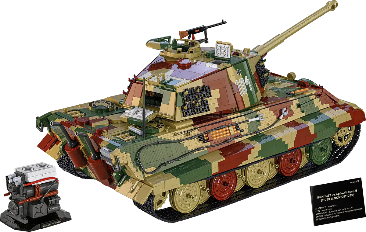 COBI - Tiger II Königstiger (2808) - Bausteine kaufen