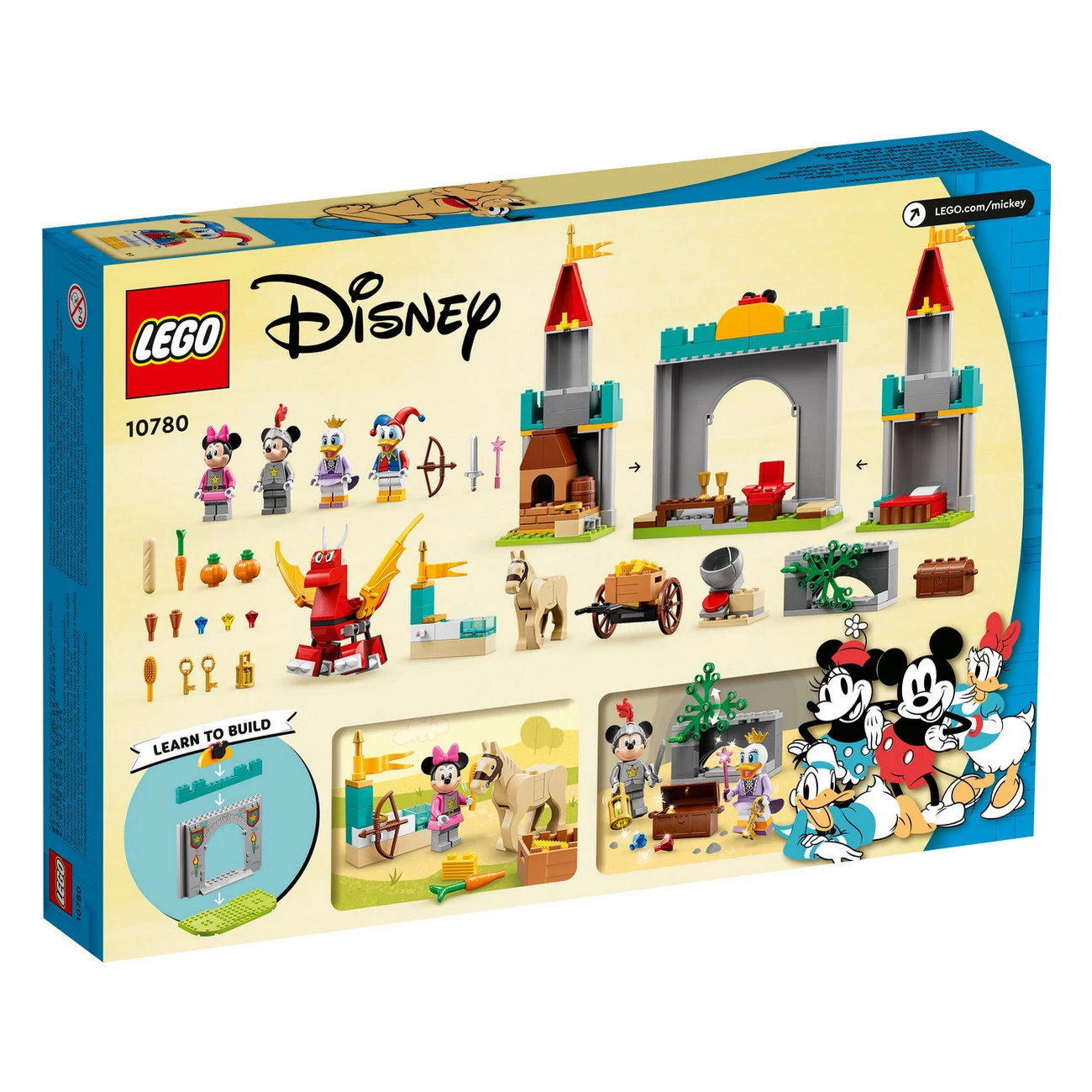 LEGO Disney 10780 - Mickys Burgabenteuer