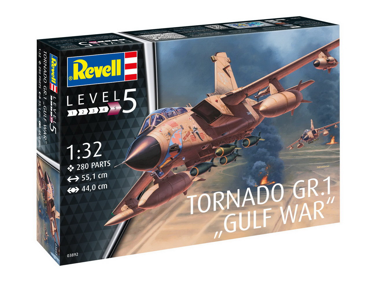 Revell 03892 - Tornado GR.1 RAF Gulf War - Flugzeug Modell