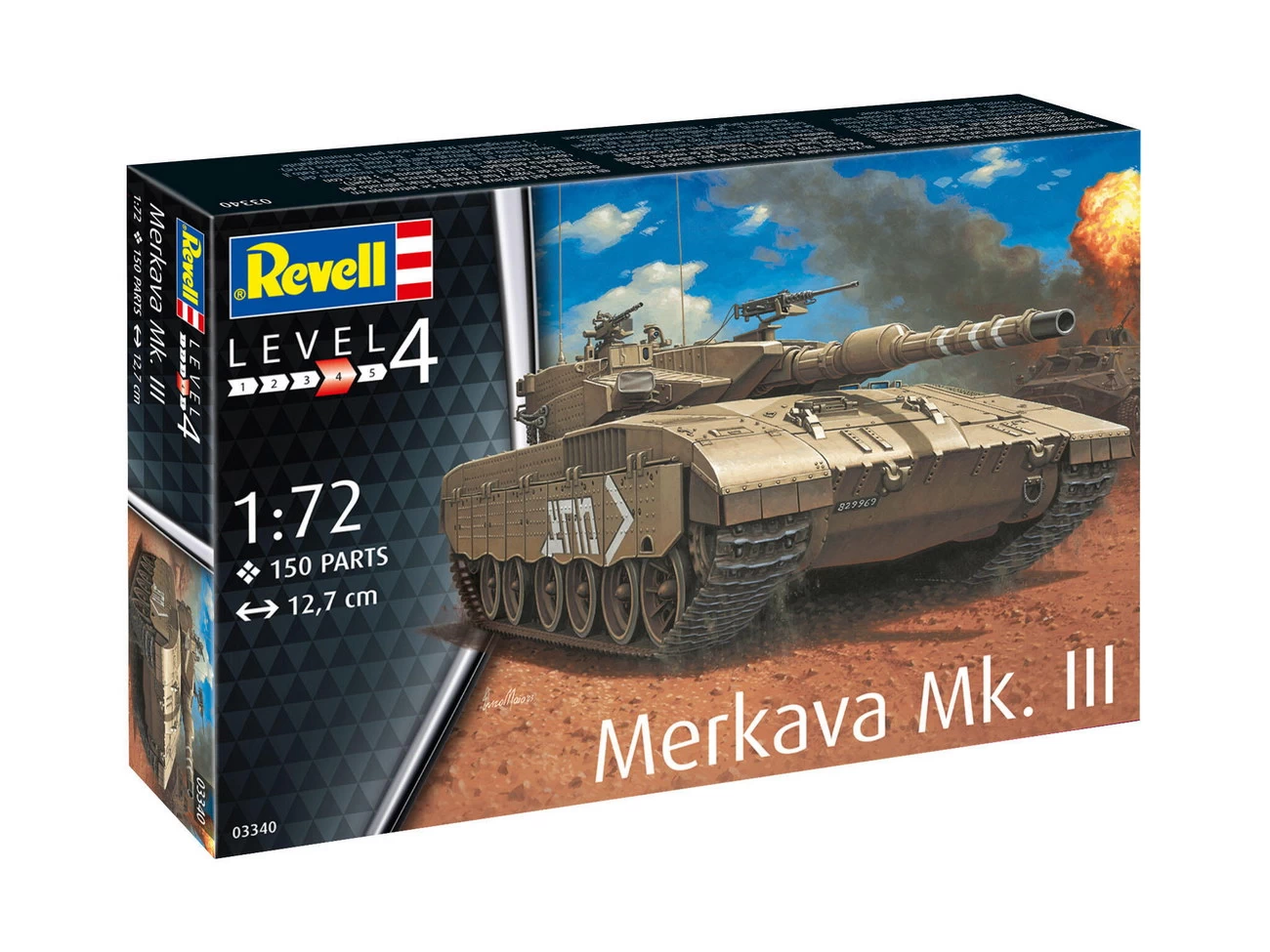 Revell 03340 - Merkava Mk III - Model