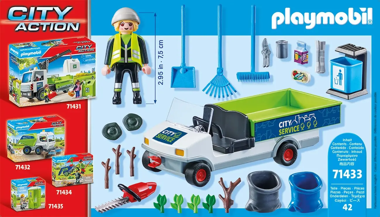Playmobil 71433 - Stadtreinigung mit E-Fahrzeug - City Action