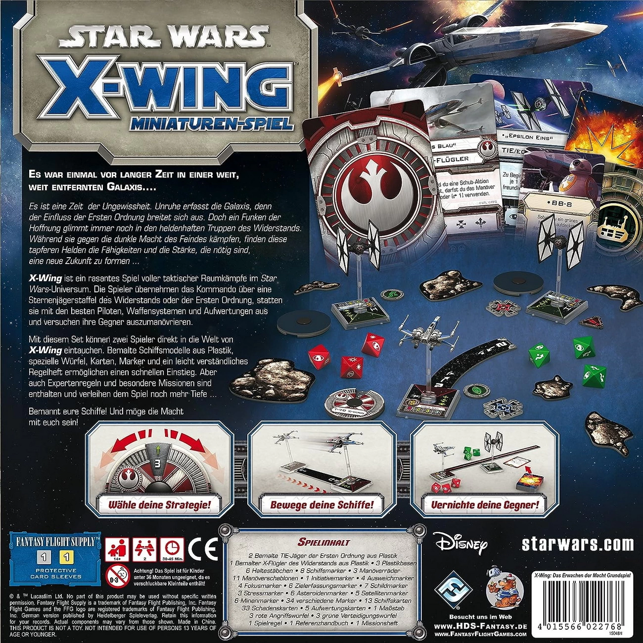 Star Wars X-Wing - Miniaturen-Spiel (Grundspiel)