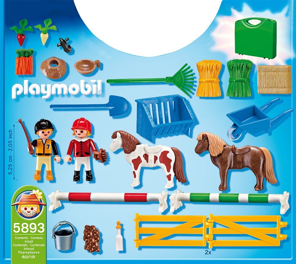 Playmobil 5893 - Carry Case Pony Farm