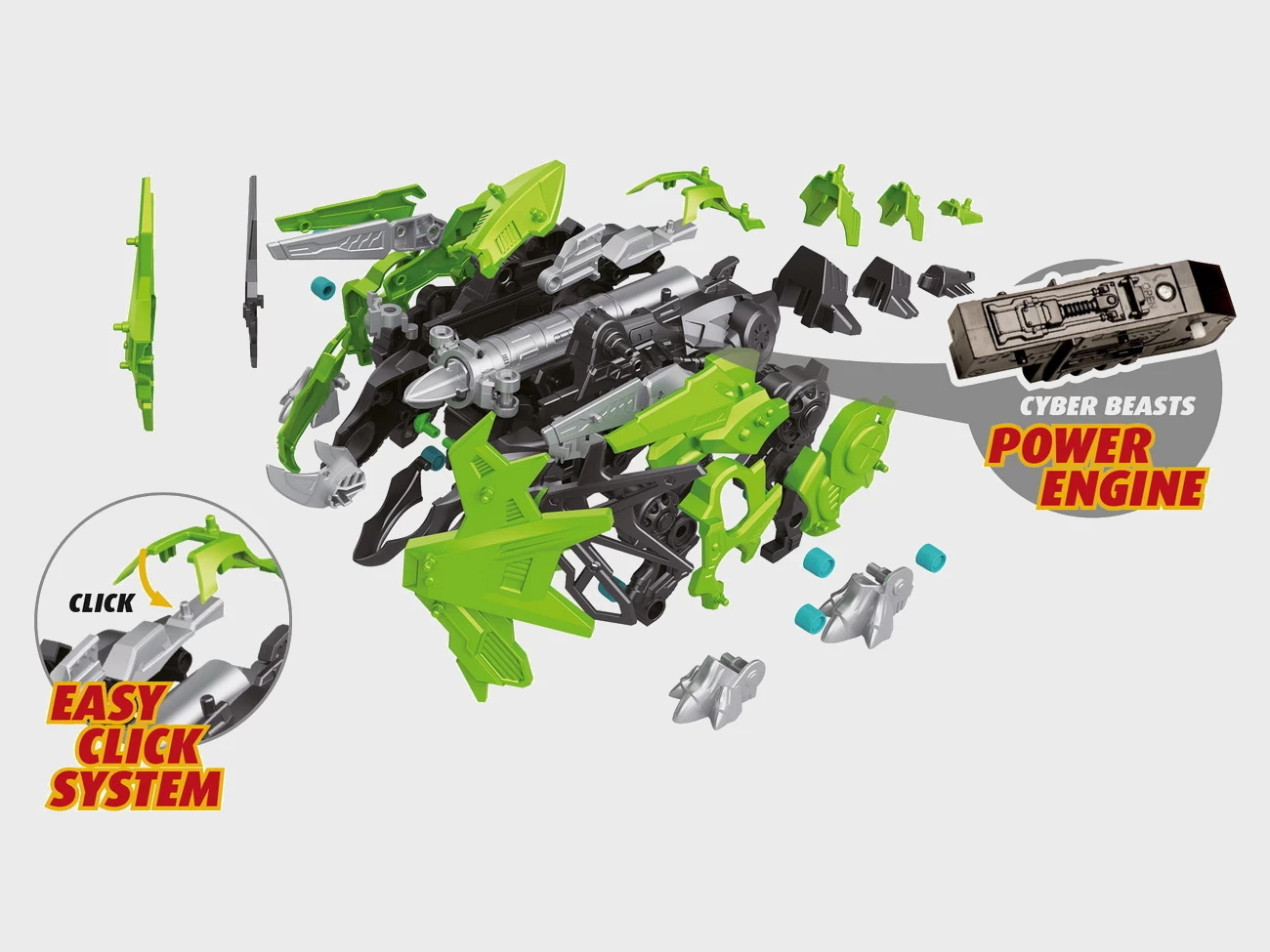 Revell 07852 - TerraTops CyberBeasts