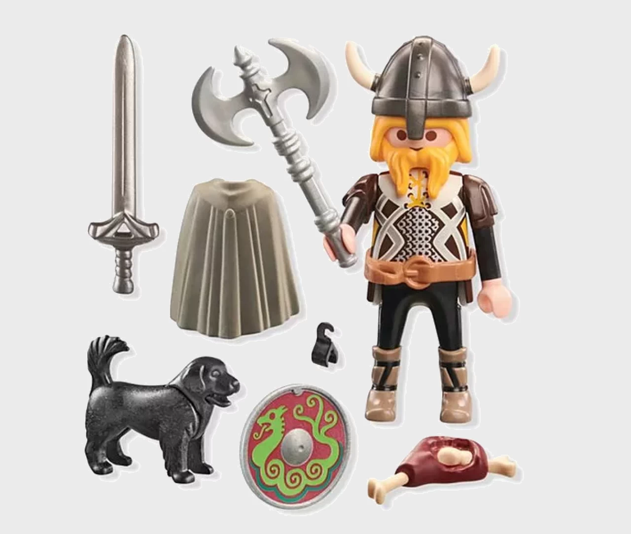 Playmobil 71755 - Wikinger mit Wachhund - Special Plus
