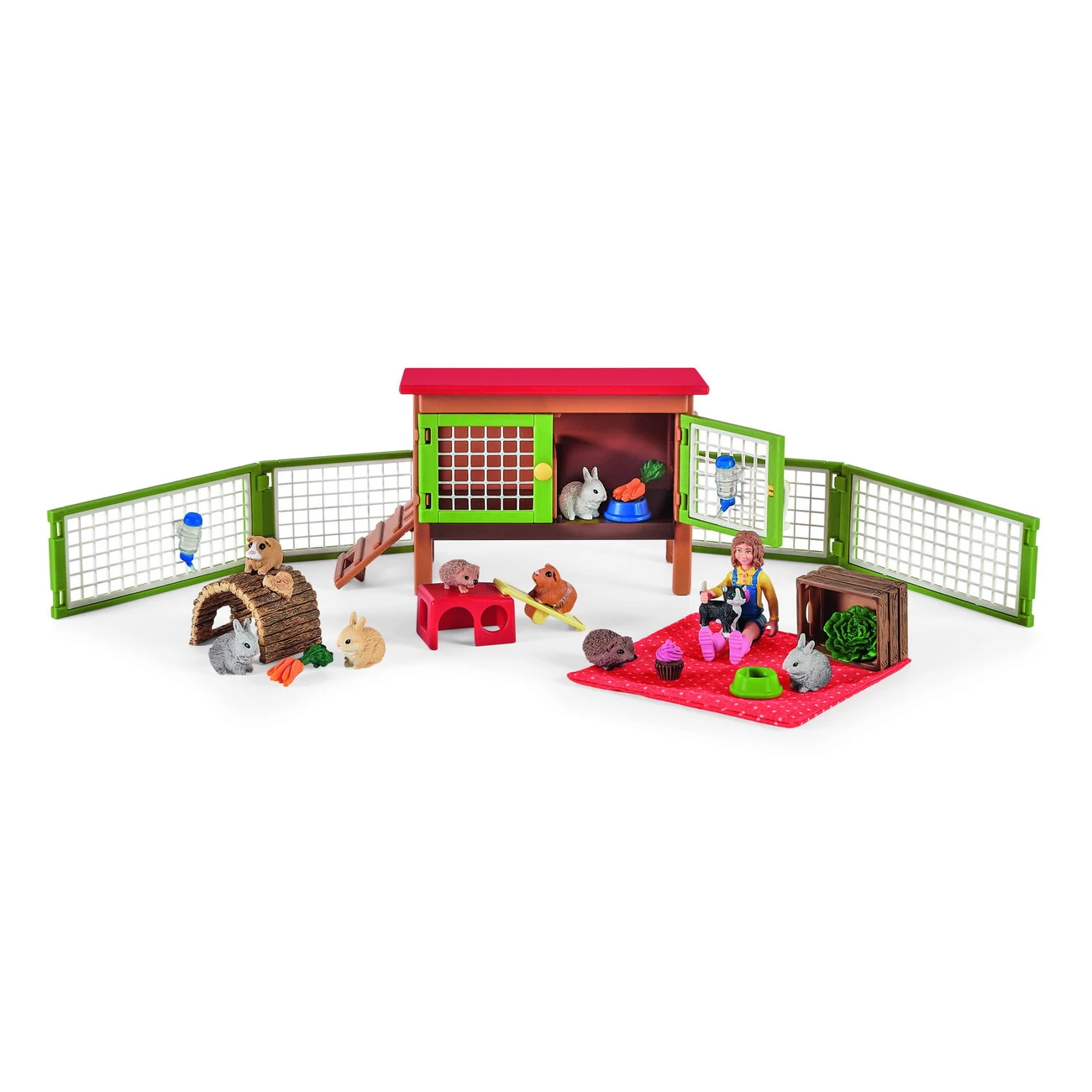 Picknick mit den kleinen Haustieren - Schleich 72160