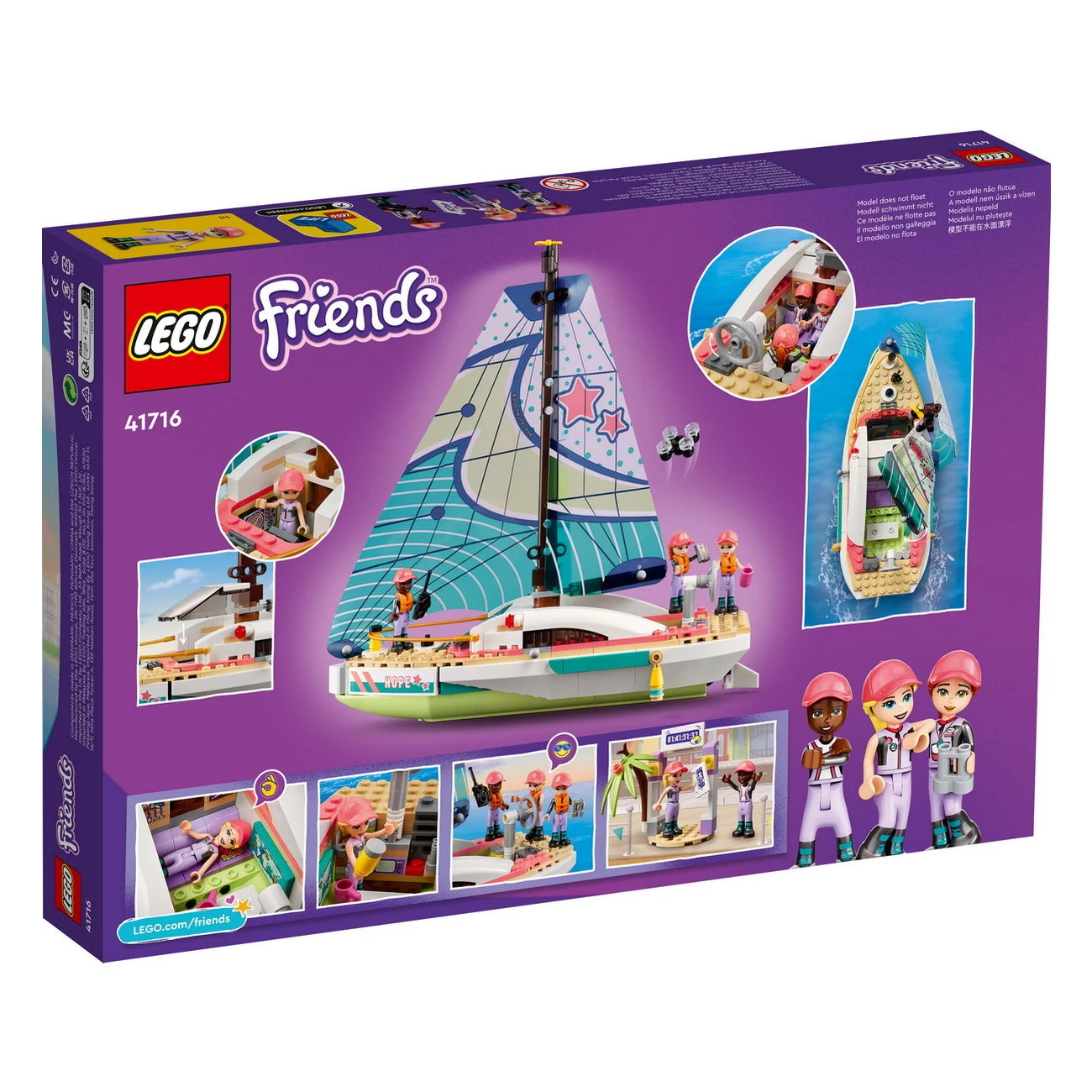 LEGO Friends 41716 - Stephanies Segelabenteuer
