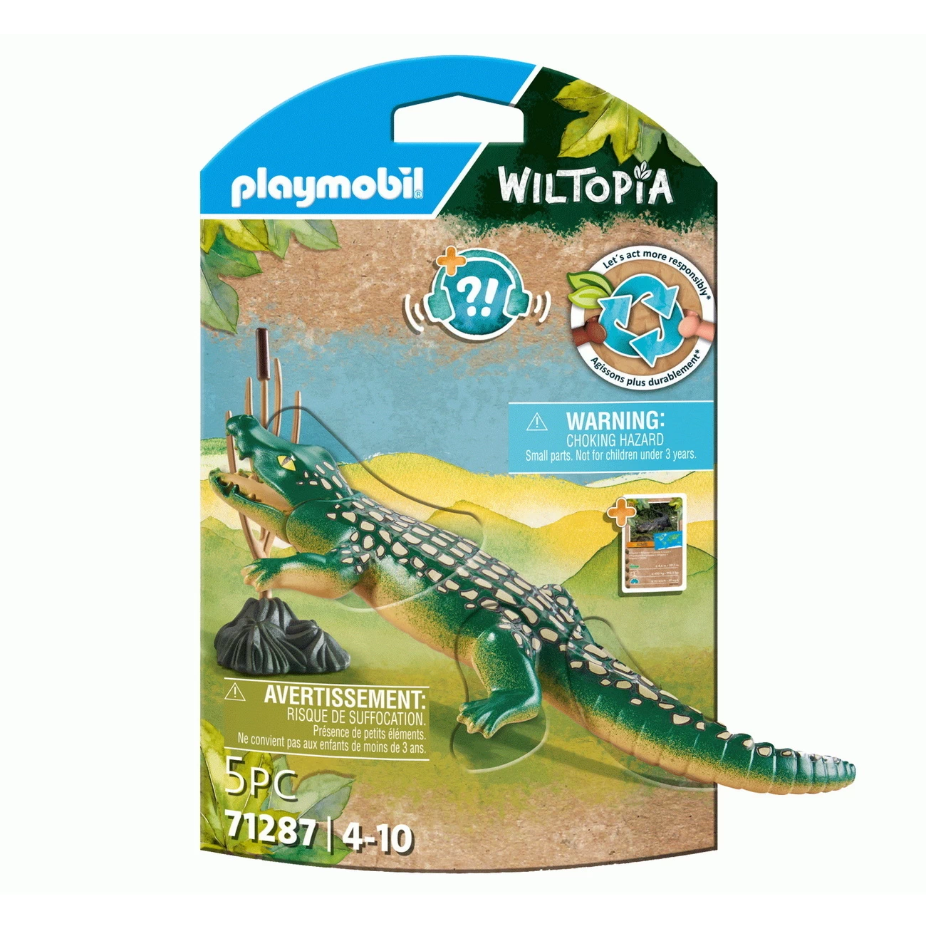 Playmobil 71287 - Alligator - WILTOPIA