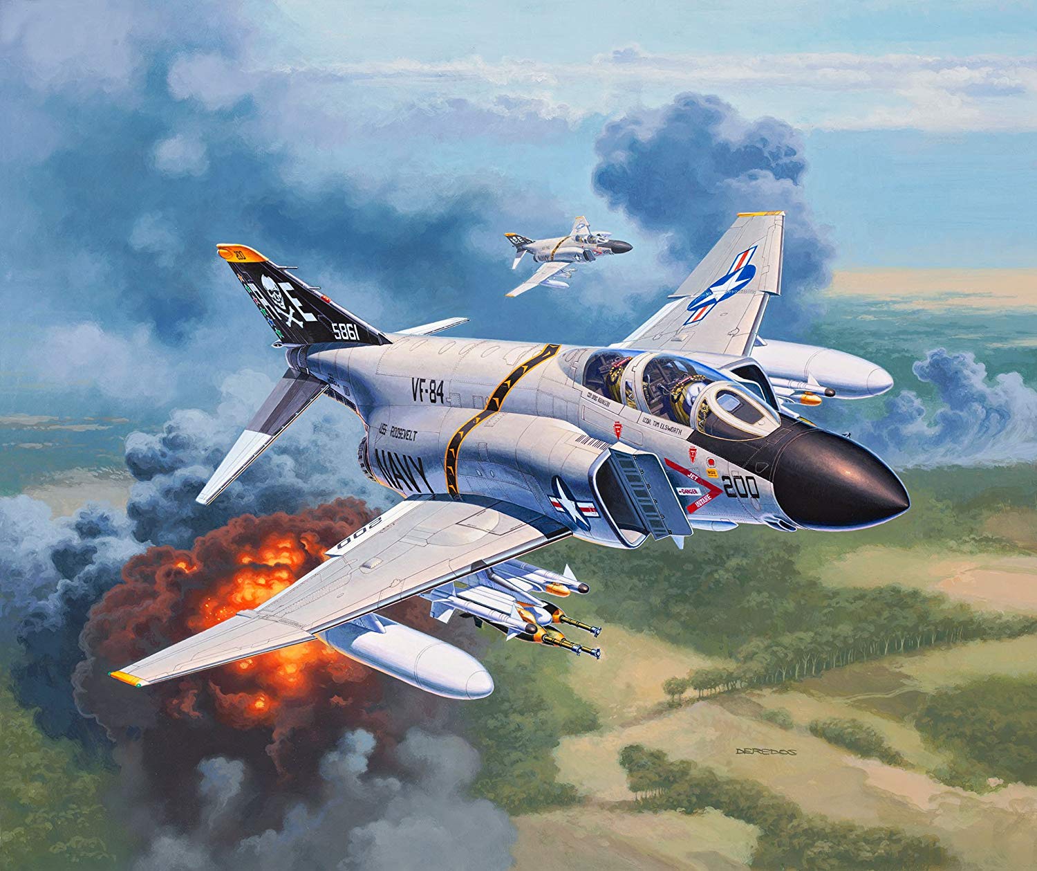 Revell 03941 - F-4J Phantom II - Flugzeug Modell
