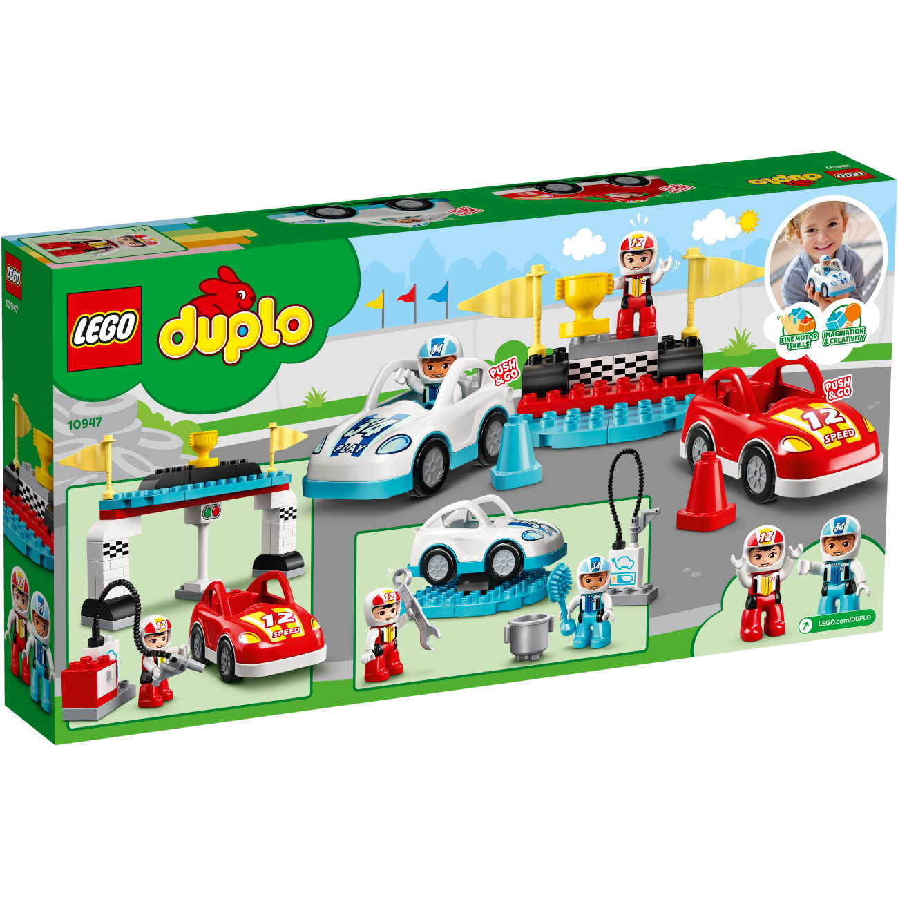 LEGO DUPLO 10947 - Rennwagen