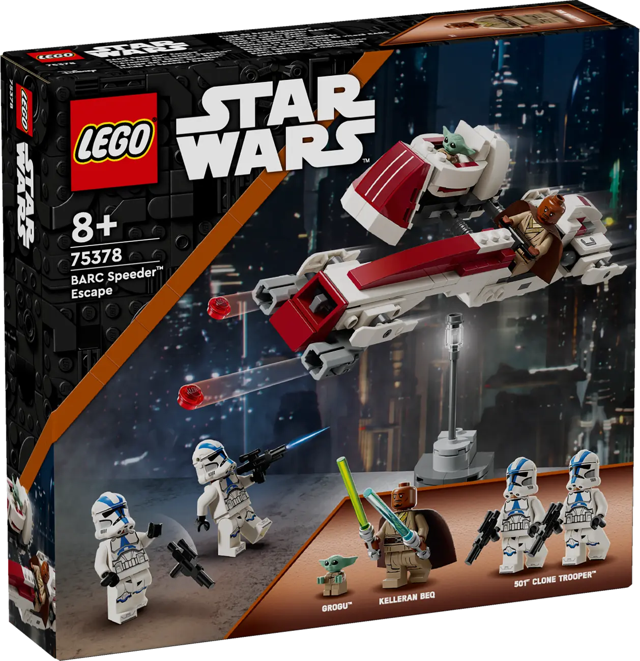 LEGO Star Wars 75378 - Flucht mit dem BARC Speeder