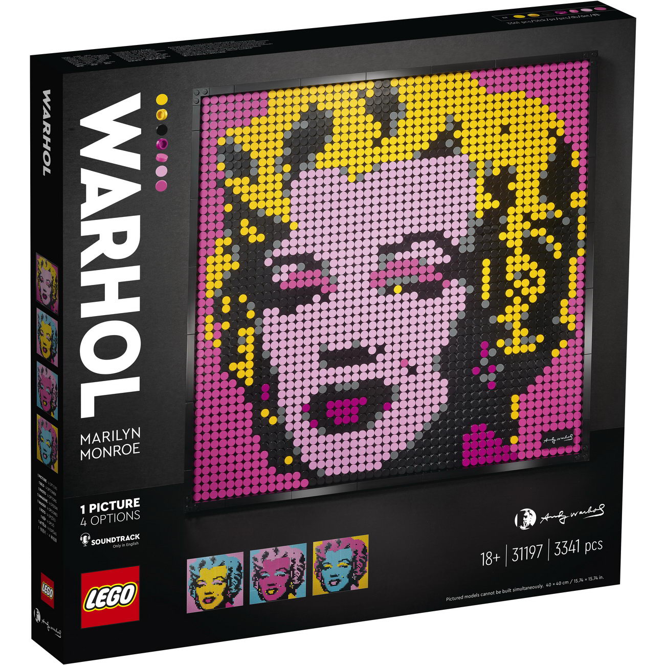 LEGO Art 31197 - Marilyn Monroe (Andy Warhol)