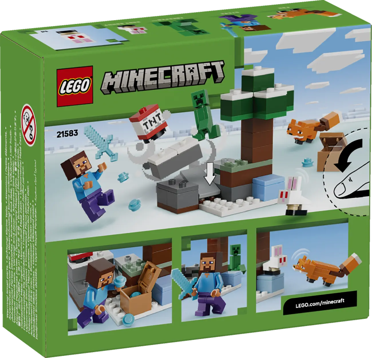 LEGO Minecraft - Steves Abenteuer in der Taiga (21583)