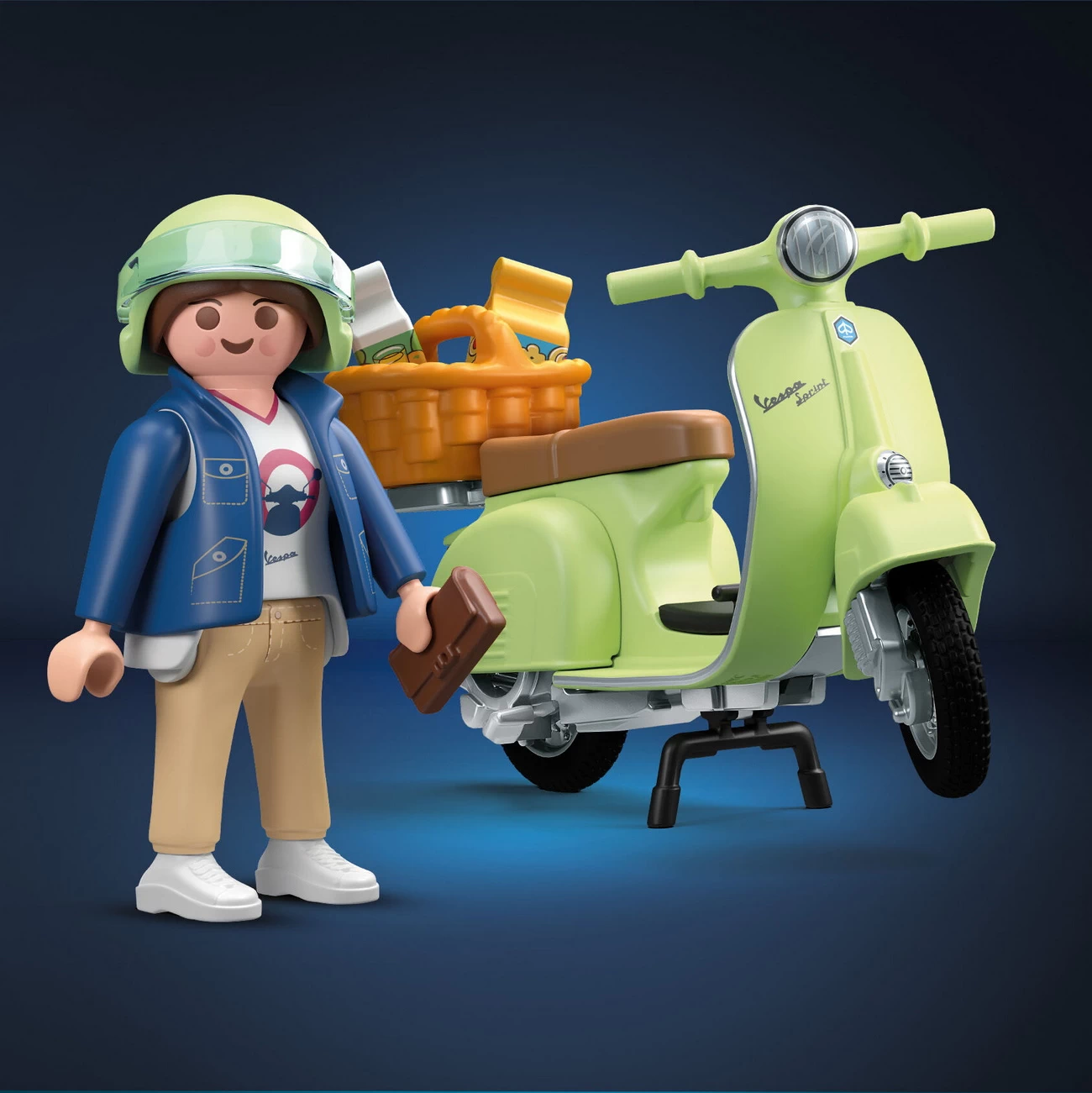 Playmobil 71621 - 1969 Vespa 150 Sprint Veloce Hellgrün