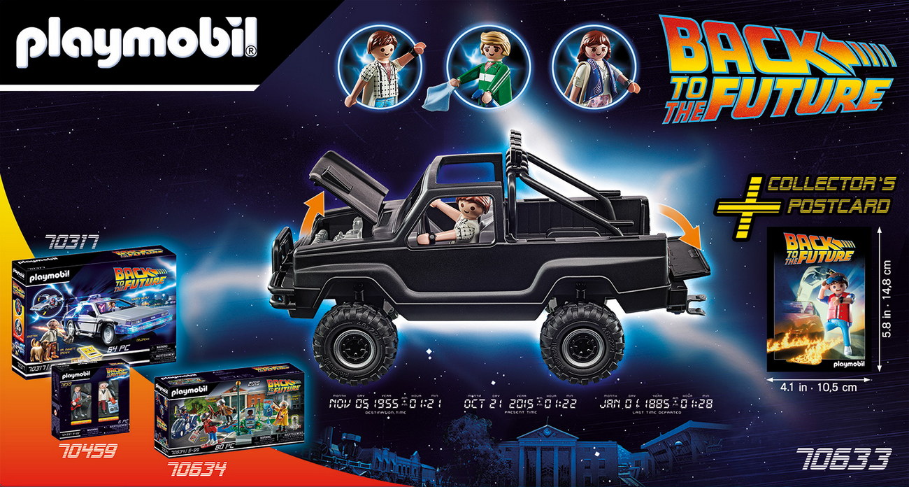 Playmobil 70633 - Martys Pick-up Truck - Back to the Future