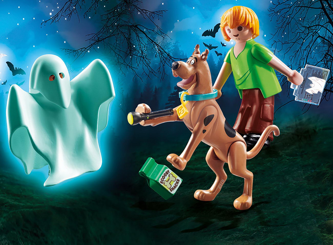 Playmobil 70287 - SCOOBY-DOO! Scooby & Shaggy mit Geist